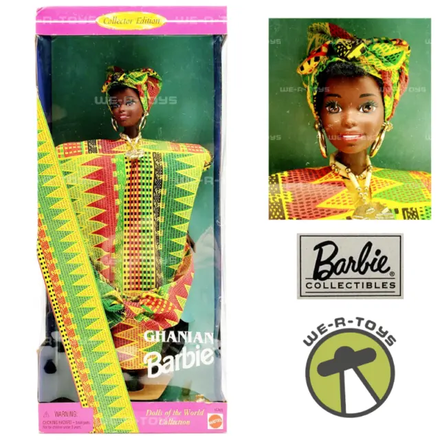 Ghanian Dolls of the World Collector Edition Barbie Doll 1996 Mattel 15303