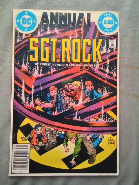 DC Comics  SGT. ROCK ANNUAL #3     VG+/Fine Condition