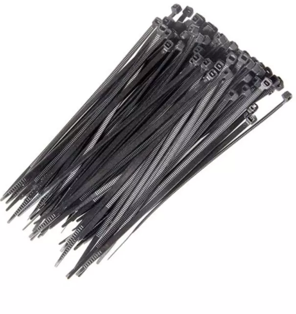 Cable Zip Ties Nylon Wraps High Quality Strong 150mm/200mm/250mm/300mm/370mm