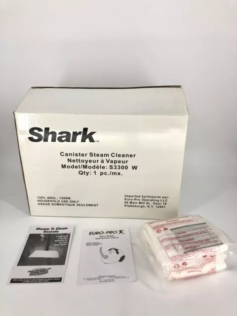 SHARK CANISTER STEAM Cleaner Model S3300 - New in box $139.97 - PicClick