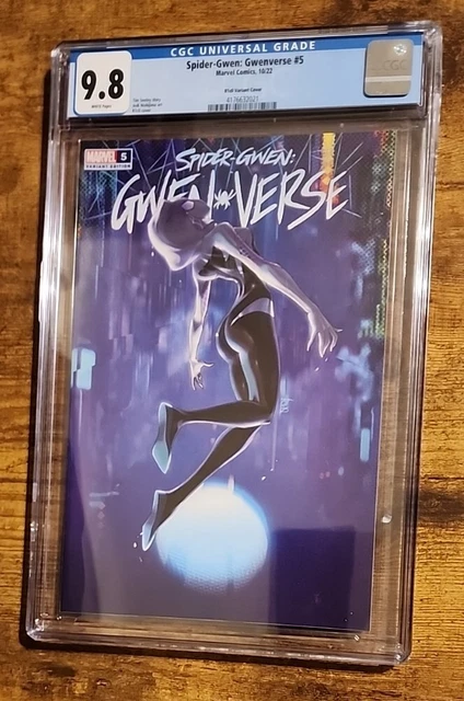 Cgc 9.8 Spider-Gwen Gwenverse #5 Marvel 2022 R1C0 Variant..discounted..see Desc