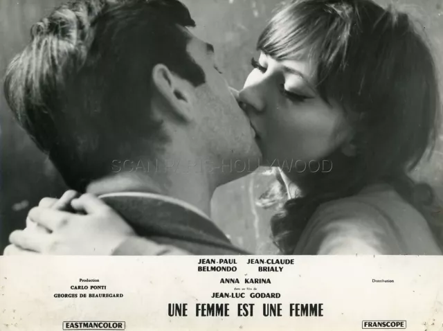 Anna Karina Jean-Luc Godard Une Femme Est Une Femme 1961 Photo Original #1