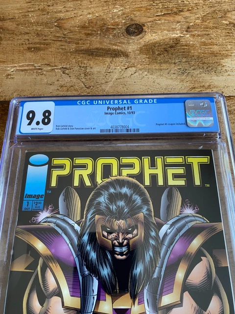 Prophet #1 Image Comics 1993 CGC 9.8 NM WP 1st Solo Series Featuring Prophet 2