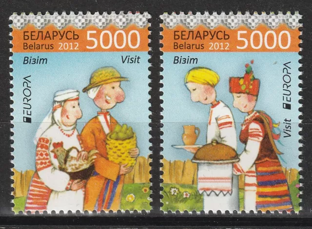 BIELORUSSIE / BELARUS 2012 - EUROPA CEPT - Série Neuf** / MNH