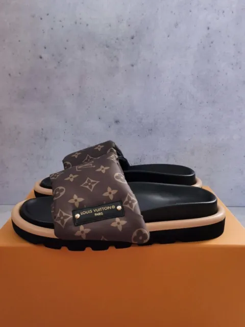 Louis Vuitton Pool Pillow Flat Comfort Mule Open Toe Slip On