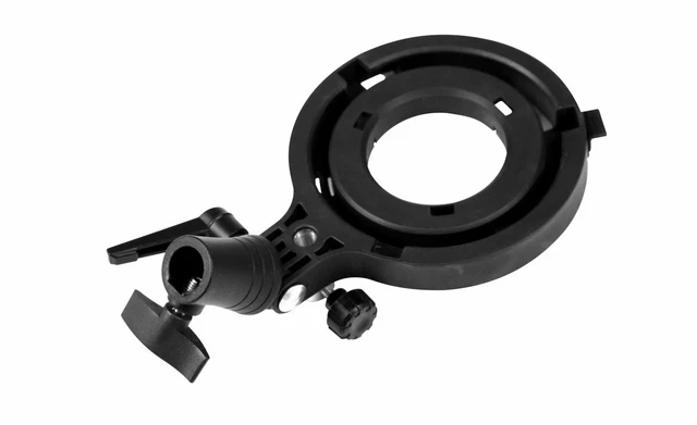 Nanlite Bowens Stand Adapter (for Forza 60 LED Light Heads ) with Umbrella Mount