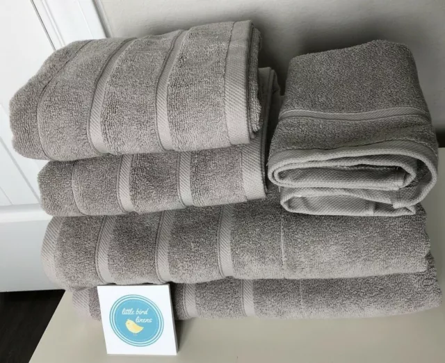 Frette Lanes Border Hand Towel