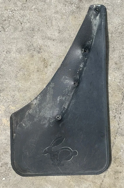 VW MK1  Golf Rabbit JETTA PAIR Mud Flap Guard RABBIT