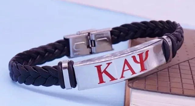 Kappa Alpha Psi Braided Bracelet