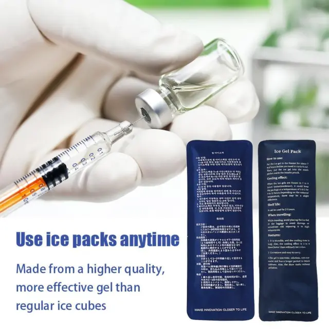 Sacchetto di raffreddamento insulina diabetica riutilizzabile gel freddo confezione ghiaccio medica refrigeratore K0V5