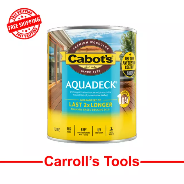 Cabots Aquadeck Exterior Decking Oil