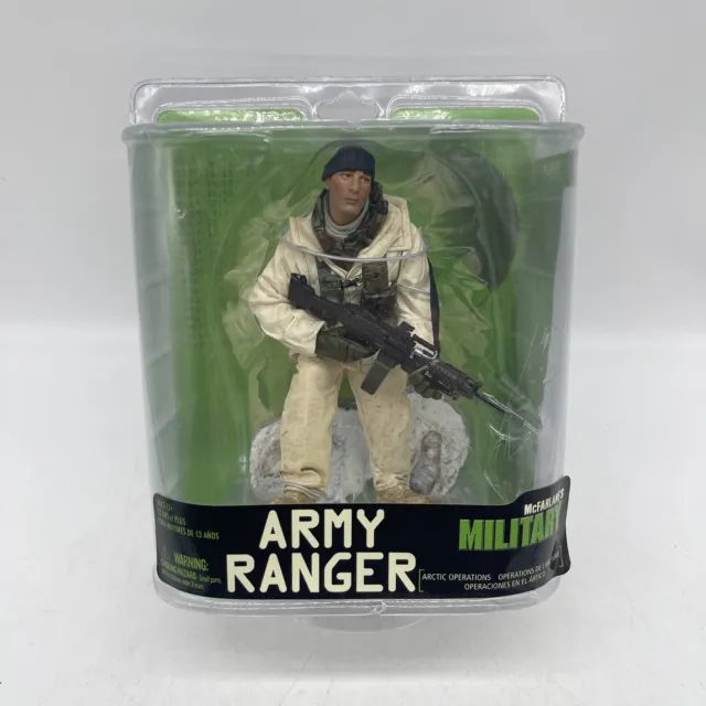 McFarlane Military Series 7 Army Ranger Artic Operations New And Sealed
