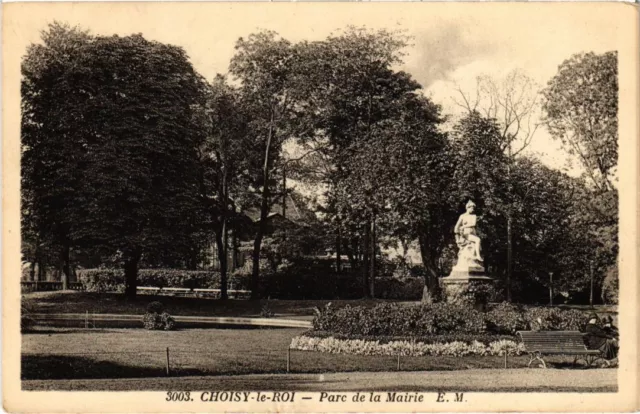 CPA AK Choisy le Roi Parc de la Mairie FRANCE (1282518)