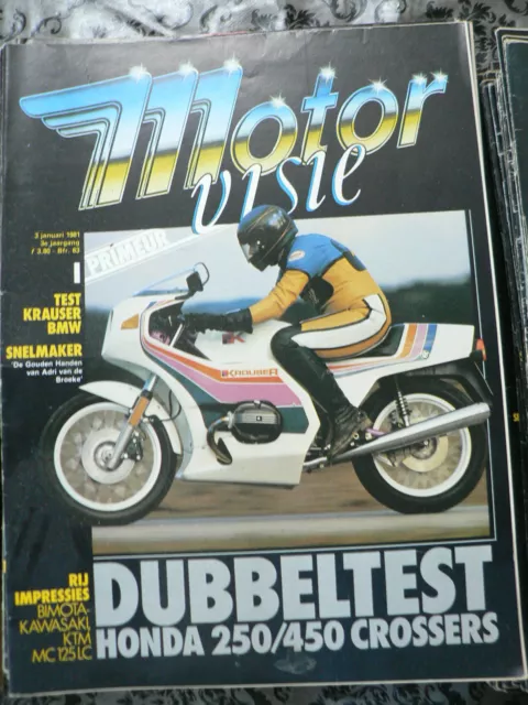 Motorvisie Dutch Motorcycle Mag Complete Set 1979-1983 About 118 Issues 3