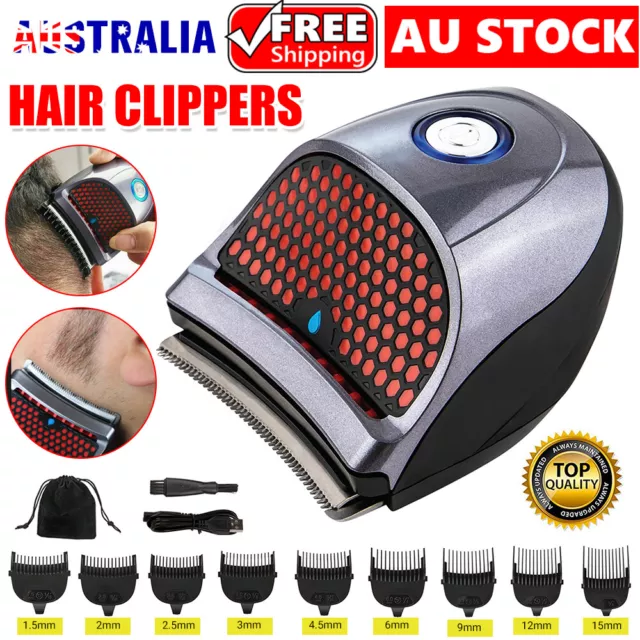 Men's Portable Electric Hair Clippers Trimmer Shaver Cutting Cordless Washable