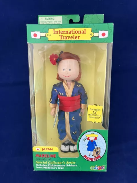 Madeline JAPAN Poseable Doll International Traveler Series 8" Tall Unopened Box