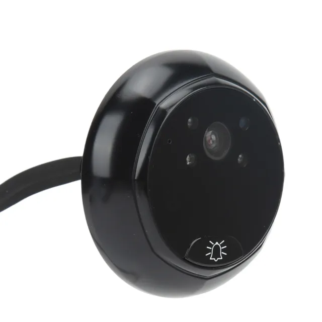 2.4in 1MP Smart Peephole Viewer Video Door Bell 160 Degree Wide Angle Infrared