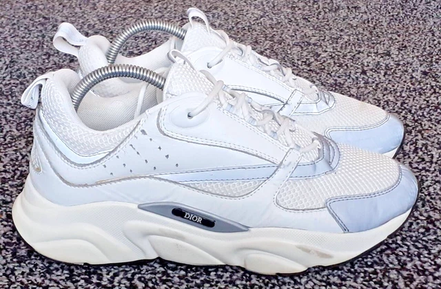 DIOR B22 TRIPLE White Size UK8 EU42 Running Trainers 114.46 PicClick UK