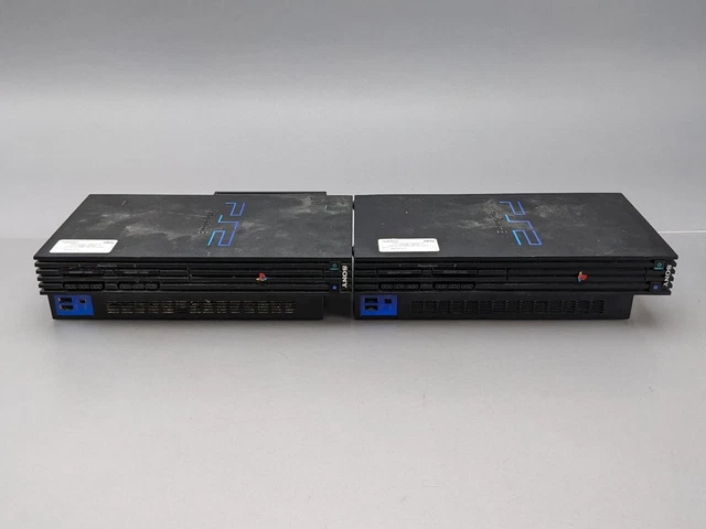 Lot of 2 Sony PlayStation 2 PS2 Consoles - For Parts or Repair
