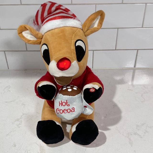 Dancing Rodolph GEMMY CHRISTMAS ANIMATED Singing Dancing Rudolph The Red Nosed Reindeer ...