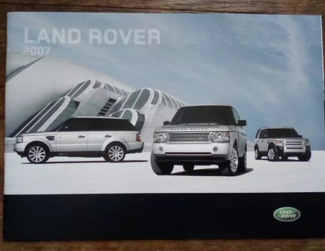 2007 Land Rover Full Line Brochure