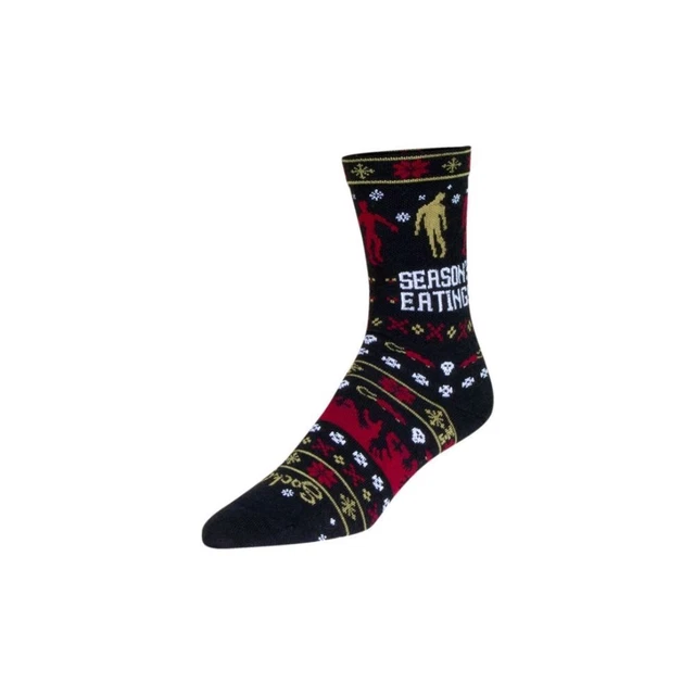SockGuy - Dead Ugly Wool Unisex Shrink Resistant Itch Free 6 inch Black Socks