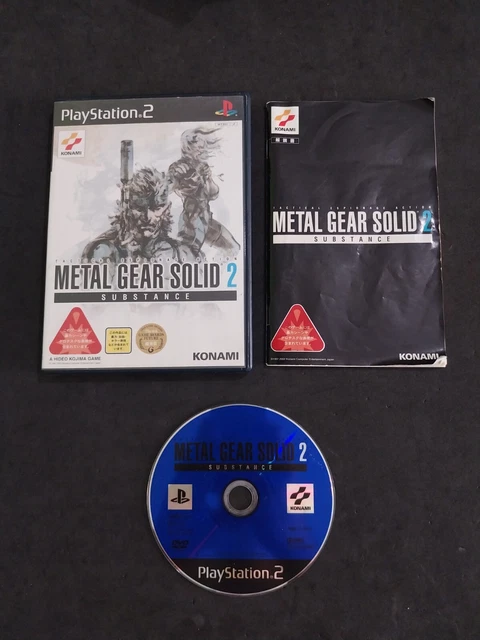 Metal Gear Solid 2 Substance - PS2 - UK Version - Neuf Sous Blister