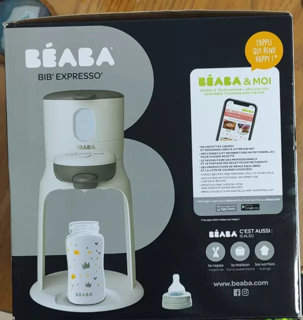 Beaba Bib Espresso Food Preparer Bottle Maker Milk Bottle Baby Milk