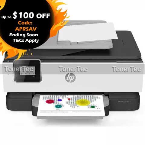 HP OfficeJet 8012 3-in-1 A4 MFP Inkjet Color  Printer+Duplex+ADF #915 3UC62D