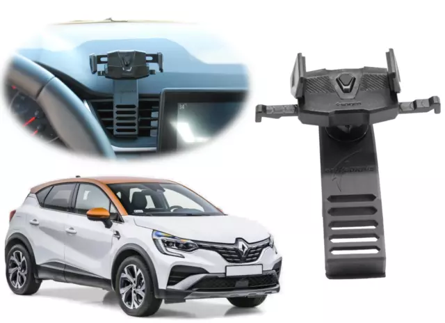 Automático Soporte para Móvil con Sujeción Automática 360° para Renault Captur 2