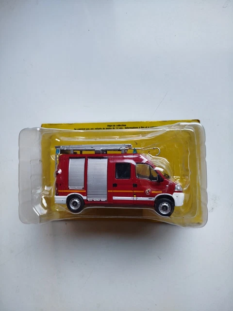 MINIACARS RÉSINE SB 1/43 - Citroen Jumper 1997 Court Pompiers Minibus EUR 102,00 - FR