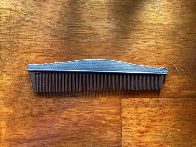 Vintage Silver Backed Comb