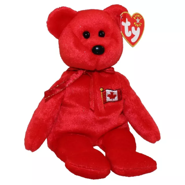 TY Beanie Baby - PIERRE the Bear (Canada Exclusive) (8.5 inch) - MWMTs