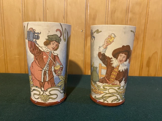 Lot 2 Villeroy & Boch Mettlach Tumbler #2368