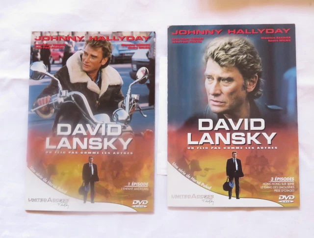 LOT DE 2 DVD DAVIS LANSKY + DVD 120 mn JOHNNY HALLYDAY