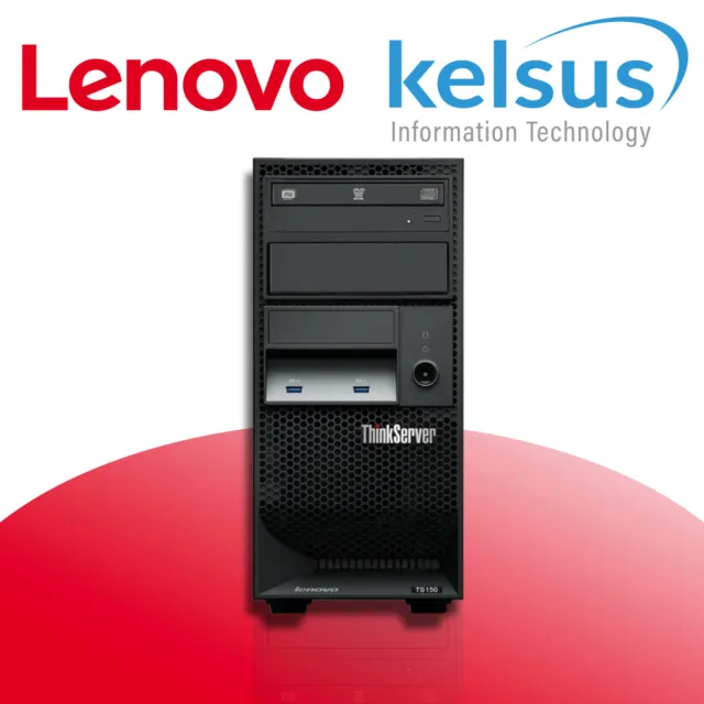 Lenovo ThinkServer TS150 Intel Pro 16GB RAM 1TB HDD DVD-RW Tower Server - NO OS