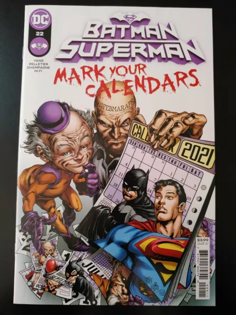⭐️ BATMAN / SUPERMAN #22a (2021 DC Comics) VF/NM Book