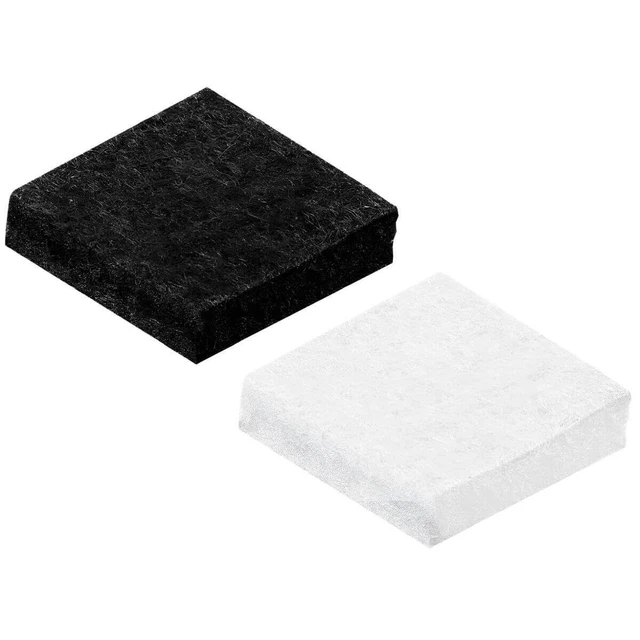 Adsamm® 1280 Patins En Feutre Autocollants – 12 Mm, Marron, épaisseur 3,5 Mm, Protection Sol Et Meubles