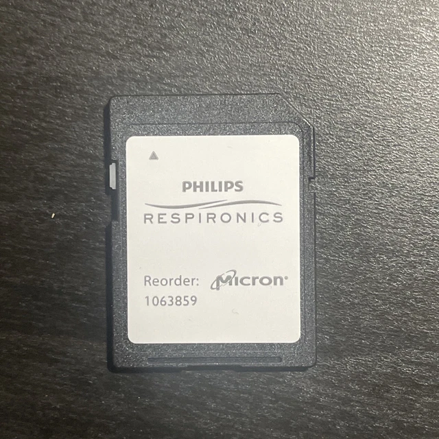 PHILIPS RESPIRONICS SD Data Card for CPAP and BiLevel Machines 1063859