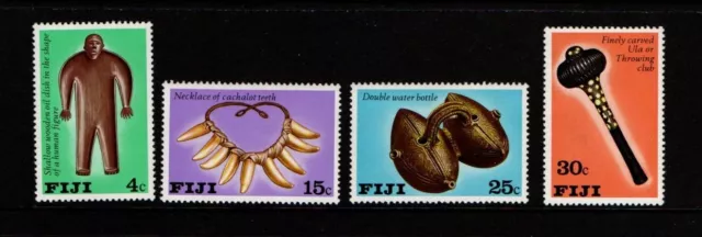 Fiji  1978 Fijian Artifacts . Set of 4 stamps . Mint Unhinged .