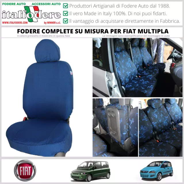 Coprisedili Grande Punto Fiat fodere per sedile su misura foderine sedili  auto 1