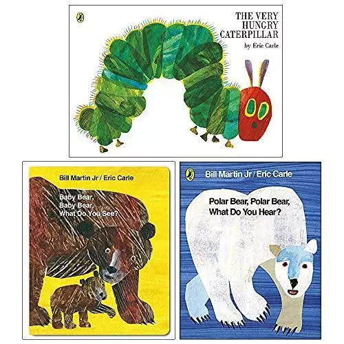 Eric Carle Collection 3 Books Set (The Very Hungry Caterpillar [Pap | Eric Carle