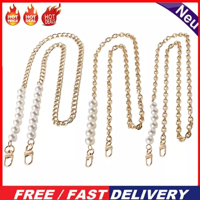 Pearl Beaded Bag Replacement Chain Straps Short Shoulder Belt Bag Accessories