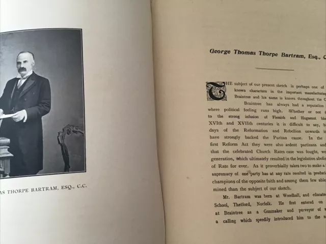 ESSEX c1905 Print - George Thomas BARTRAM - Braintree