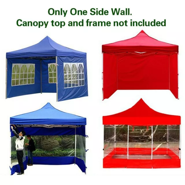 Easy to assemble Side Wall for Canopy Tent Perfect for Weddings and Parties