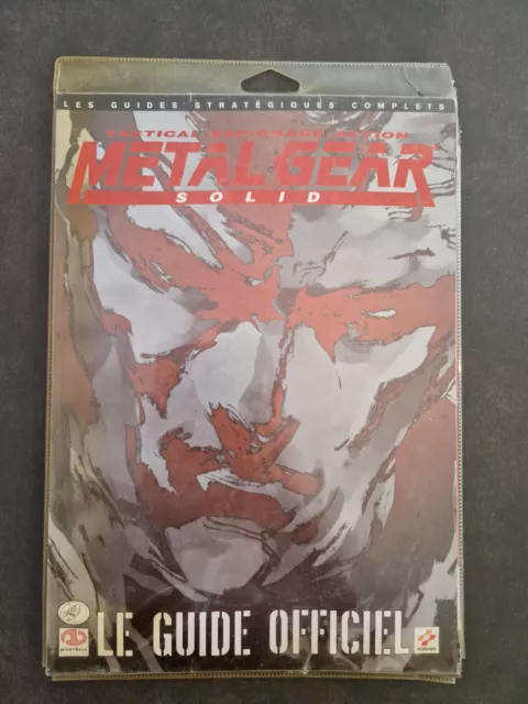 Ultra Rare Guide Officiel Metal Gear Solid 1 Sous Blister