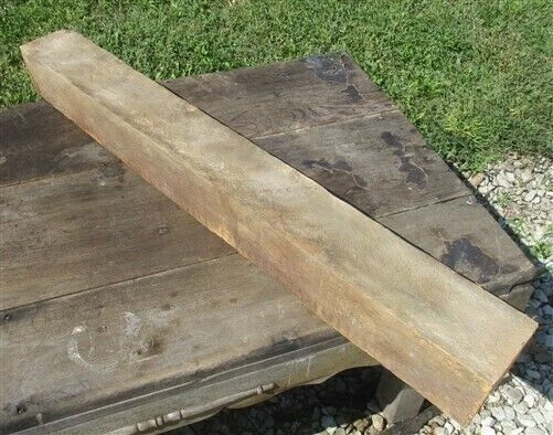 Reclaimed Barn Beam Wood Shelf, Architectural Salvage Fireplace Mantel a28,