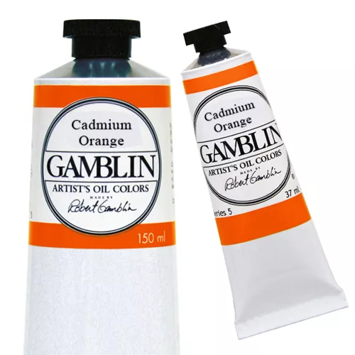 Gamblin Artists Ölfarbe Orangen 37-150ml Röhren - Größe/Farbe wählen