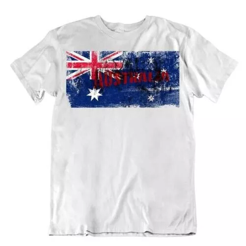 Australie Drapeau T-Shirt Neuf Holland ML Chance Pays Superbe Cadeau