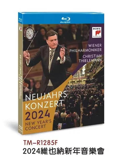  NEUJAHRSKONZERT DER WIENER Philharmoniker 2024 (2024) Blu-ray BD 1 Disc 